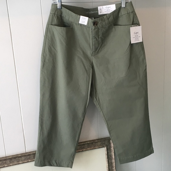 croft & barrow Pants - Croft & Barrow Mid Rise Capri